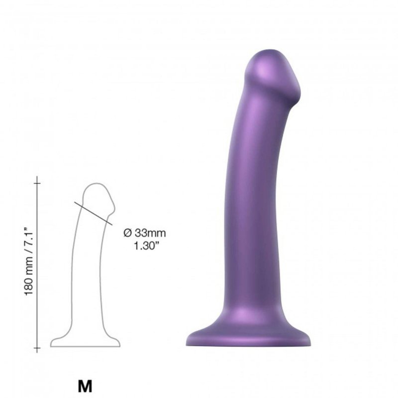 Dildo analne na przyssawce stymulator prostaty fiolet 