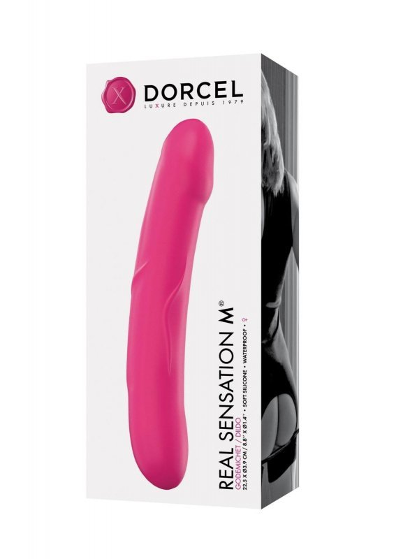 Anatomiczny dildo Dorcel Real Sensation M  22,5 cm