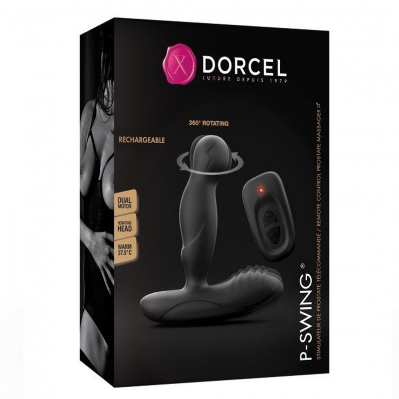 Masażer prostaty punktu p korek analny Dorcel P-swing