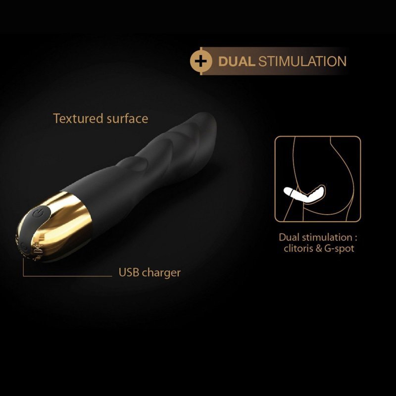 Elegancki wibrator z wypustkami Dorcel Flexi &amp; Joy