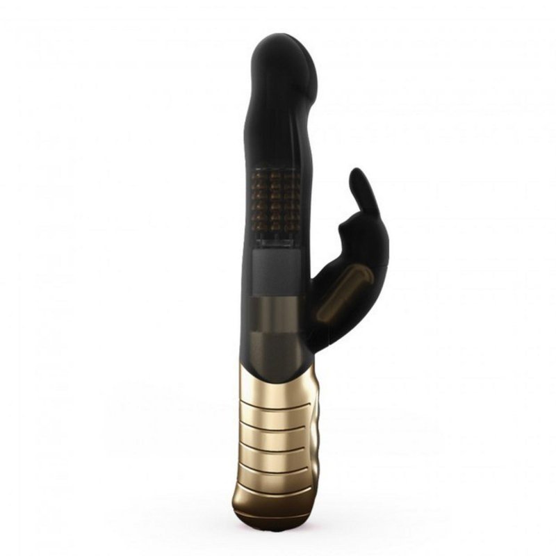 Wibrator królik rotacyjny Dorcel Baby Rabbit 2.0 czarny