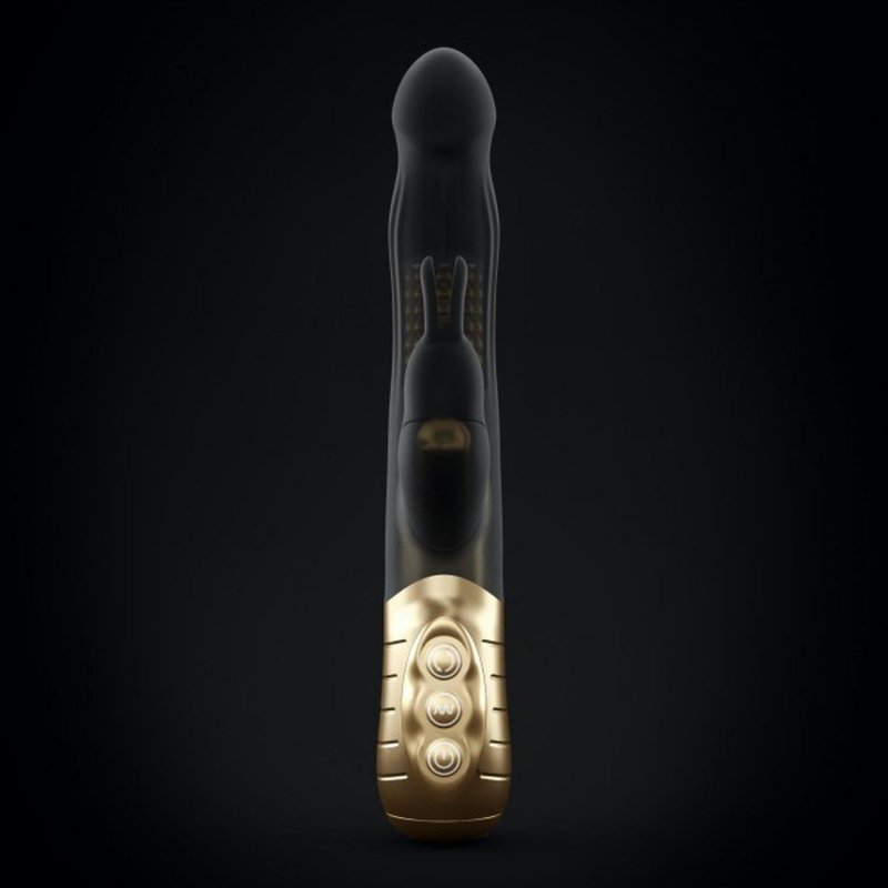 Wibrator królik rotacyjny Dorcel Baby Rabbit 2.0 czarny