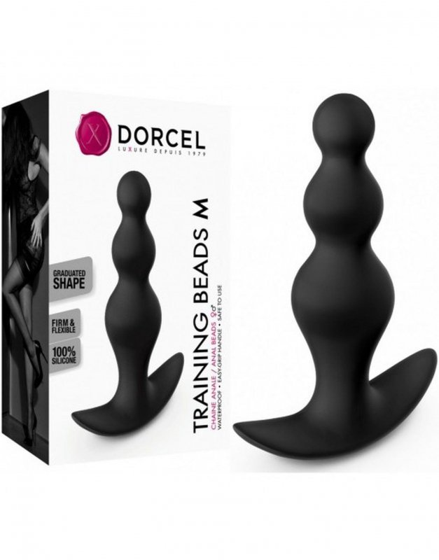 Korek analny treningowy Dorcel Training Beads M