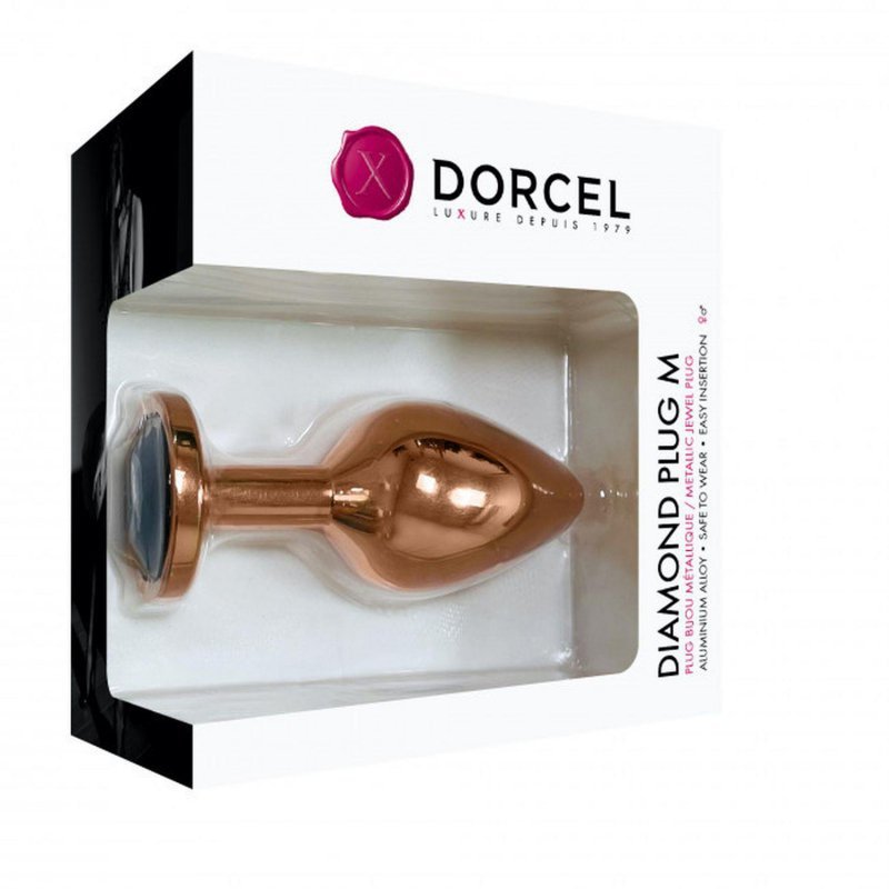 Luksusowy korek analny Dorcel Diamond Plug M