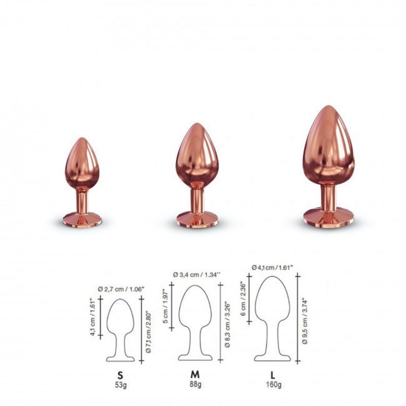 Luksusowy korek analny Dorcel Diamond Plug M