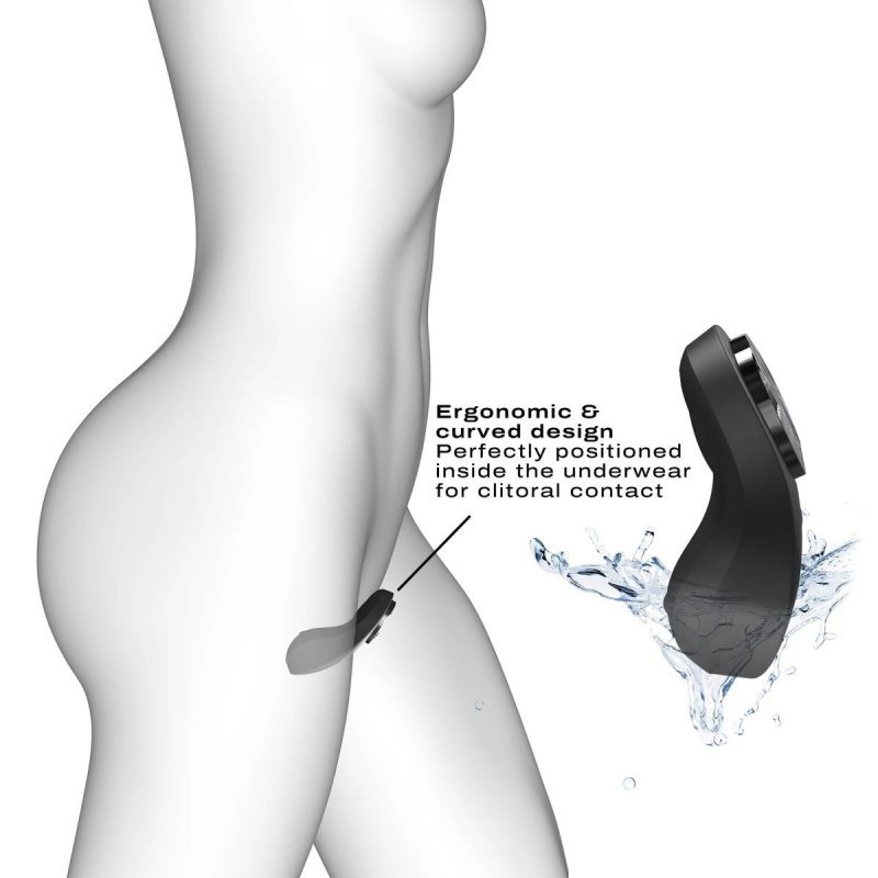 Masażer wibrator do majtek z pilotem DORCEL DISCREET VIBE +