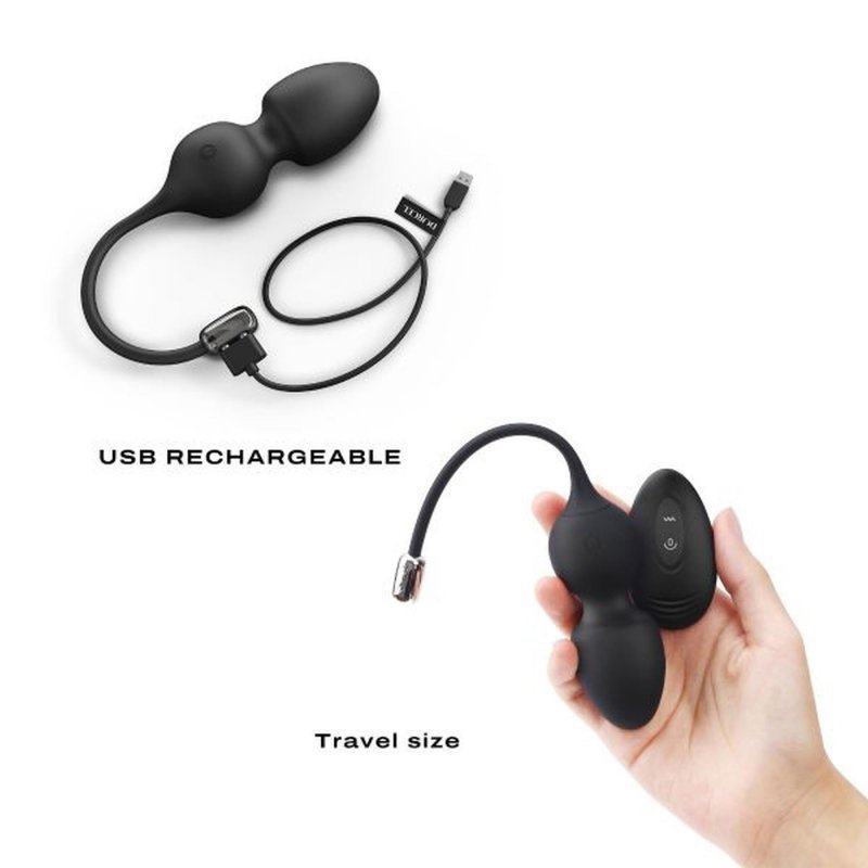 Wibrujące kulki Dorcel Love Balls black