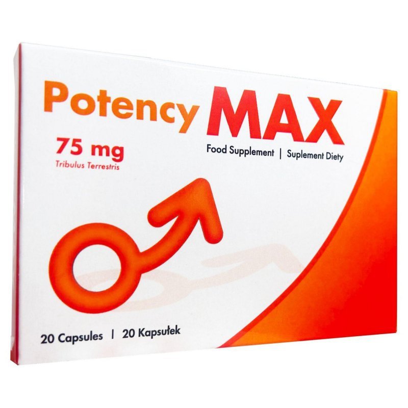 Kapsułki poprawiające potencję PotencyMax 20 tabl