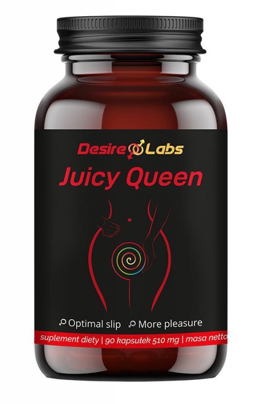 Kapsułki zwiększające nawilżenie pochwy  Juicy Queen™ 90 tabl