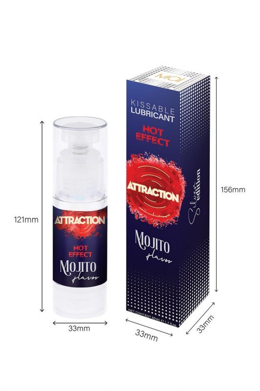 Lubrykant rozgrzewający mojito 50 ml
