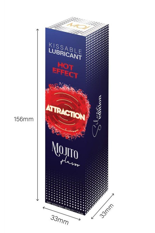 Lubrykant rozgrzewający mojito 50 ml