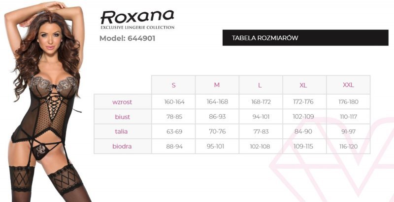 Gorset i stringi 6449 S