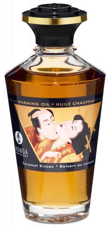 Warming oil caramel kisses