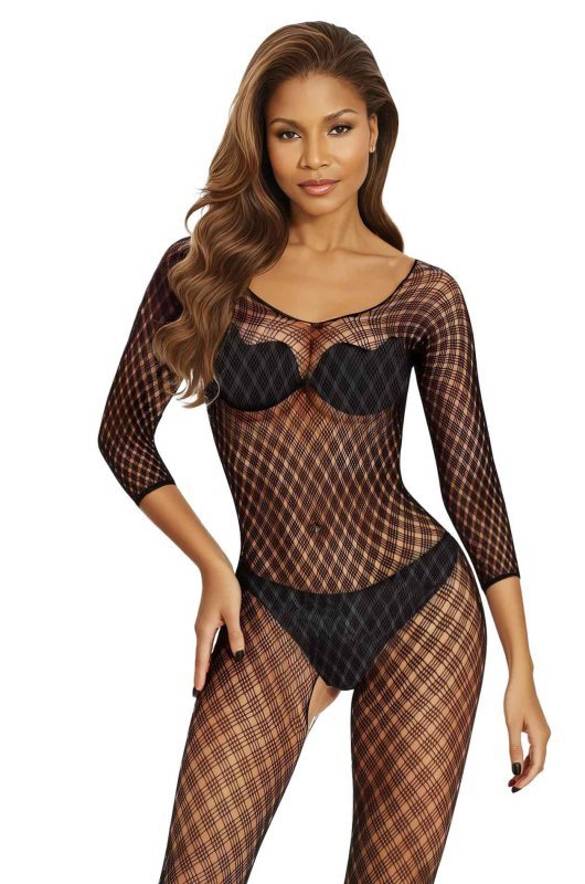 Seksowne Bodystocking 2048 czarne