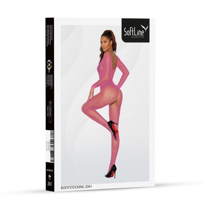 Seksowne Bodystocking 2061 różowe