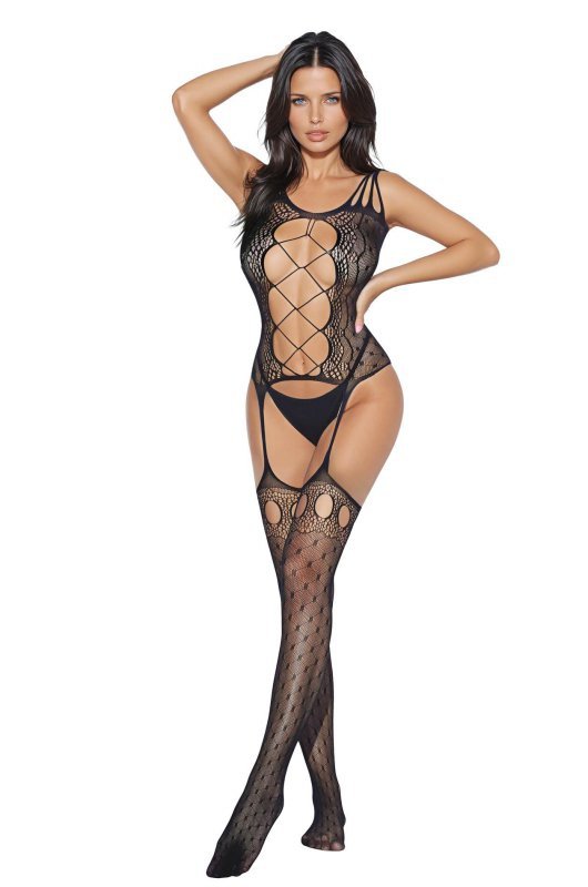 Seksowne Bodystocking 2075 czarne