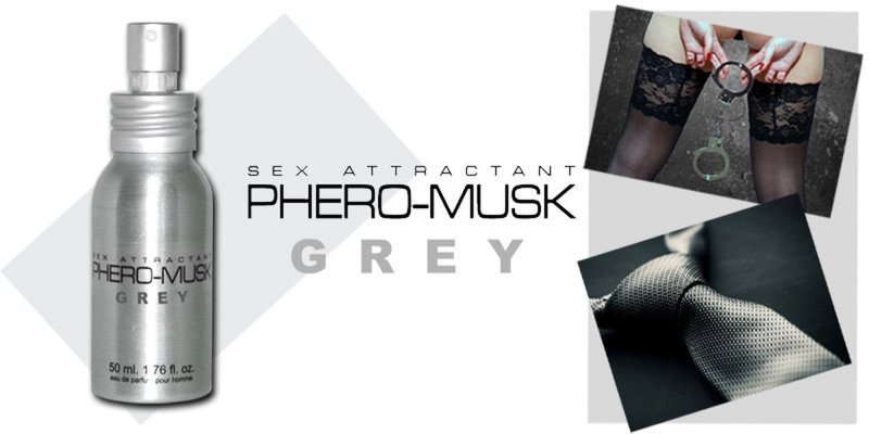 Męskie perfumy z feromonami Phero-Musk Grey 50 ml