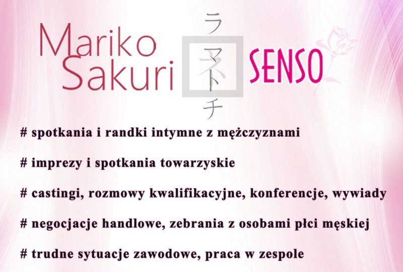 Perfumy z feromonami dla kobiet Mariko Sakuri Senso 15 ml