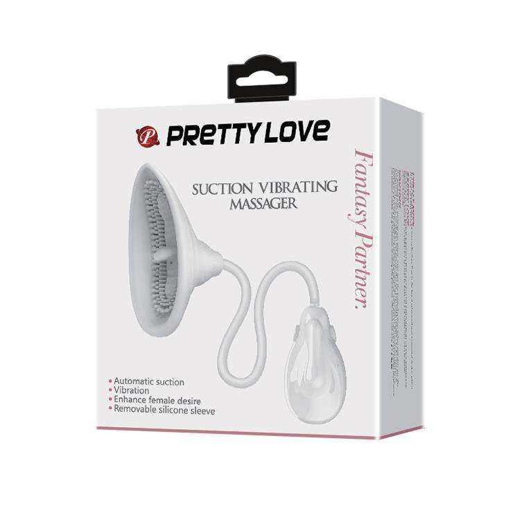 Pompka waginalna Pretty Love Suction Vibrating masująca