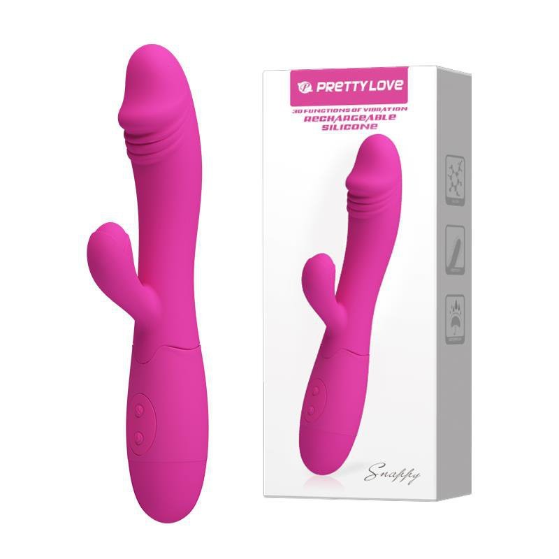 Wibrator króliczek Pretty Love Snappy 30 funkcji fuksja