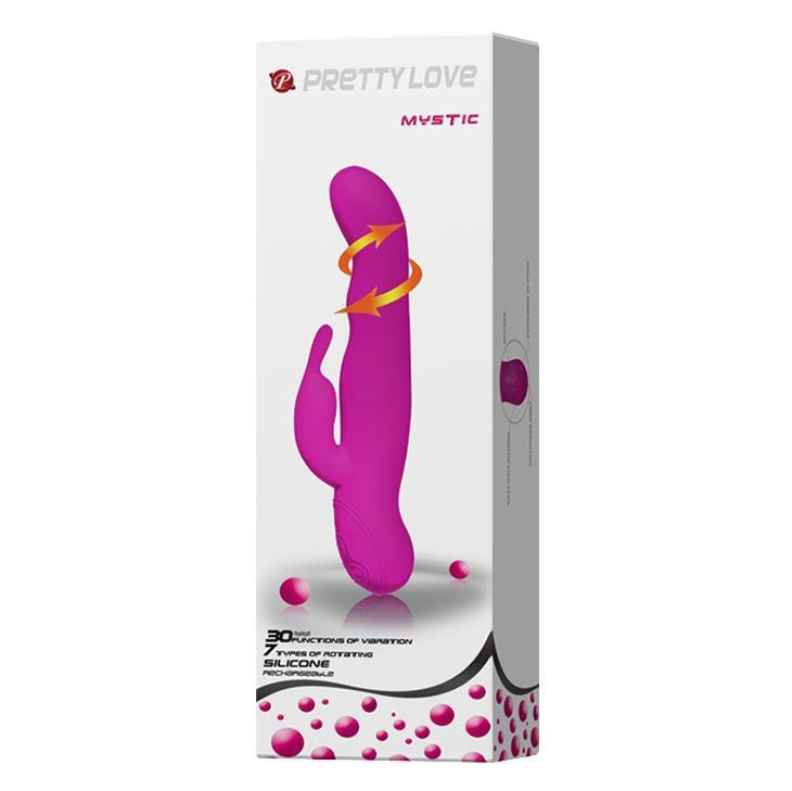 Wibrator króliczek Pretty Love Mystic 30-wibracji 7-rotacji