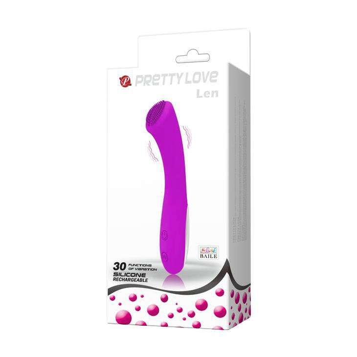 Mały dyskretny wibrator stymulator łechtaczki Pretty Love Len