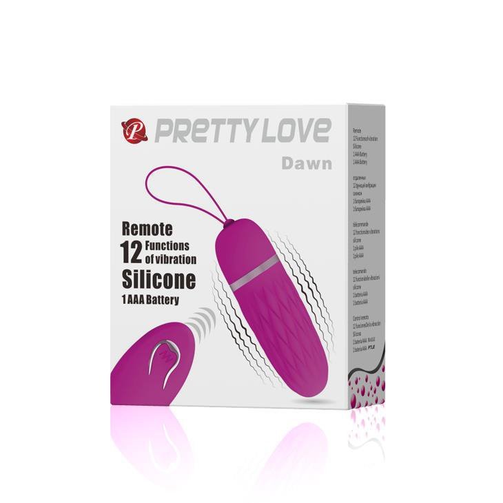 Jajeczko wibrujące sterowane pilotem Pretty Love Dawn