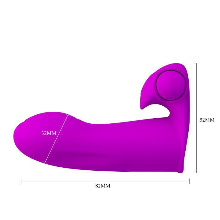 Wibrator na palec stymumulator łechtaczki Pretty Love Maxwell