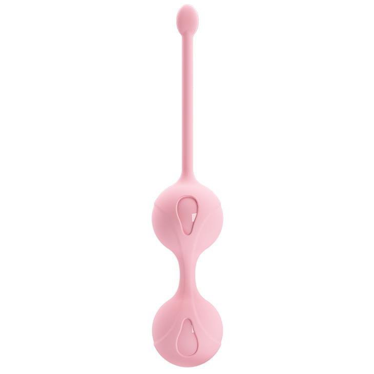 Podwójne kulki gejszy Pretty Love Kegel Tighten Up Ii różowe