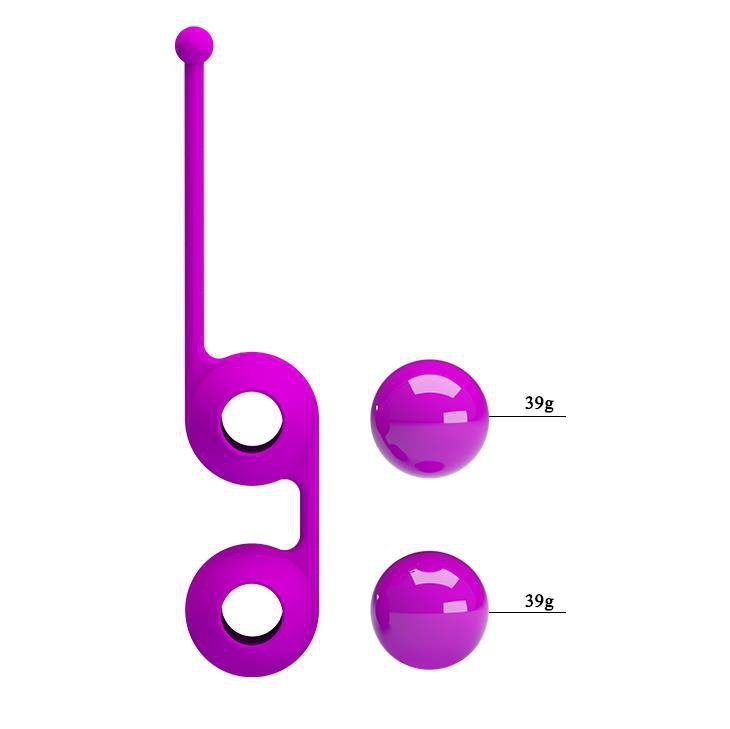 Kulki gejszy pretty Love Kegel Tighten Up Iii fioletowe