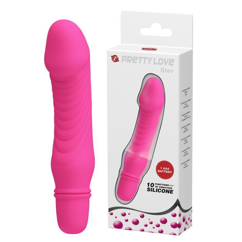 Mini wibrator Pretty Love Stev różowy 10 funkcji