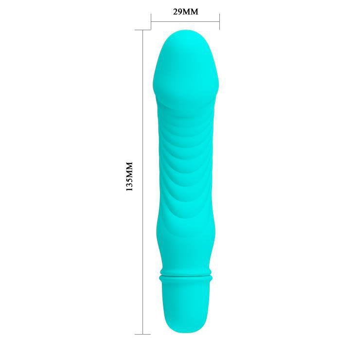 Mini wibrator Pretty Love Stev niebieski 10 funkcji