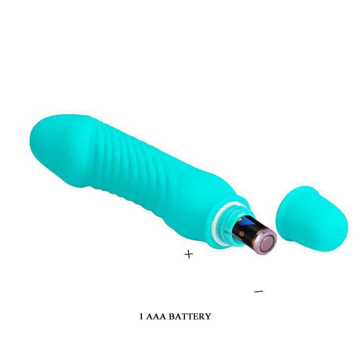 Mini wibrator Pretty Love Stev niebieski 10 funkcji