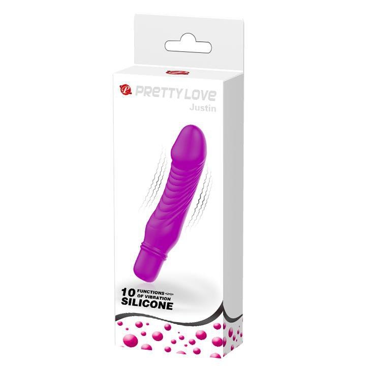 Mini wibrator Pretty Love Stev fioletowy 10 funkcji