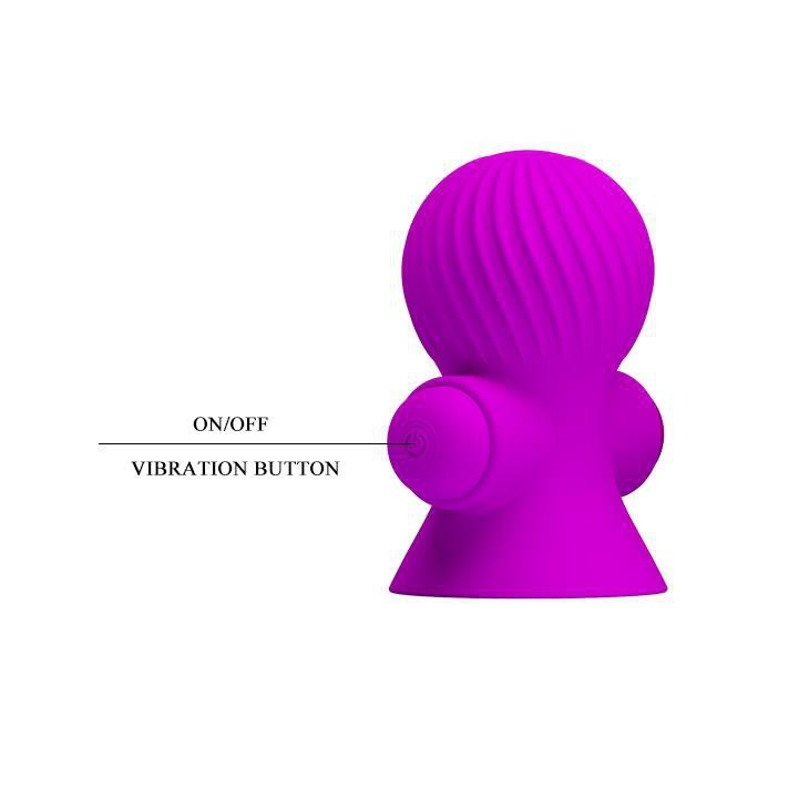 Pompki wibrujące do sutków Pretty Love Nipple Sucker 12 wibracji