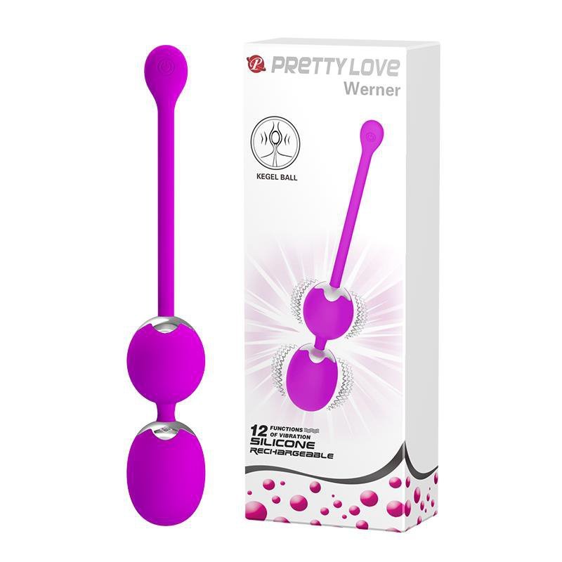 Wibrujące kulki gejszy Pretty Love Werner