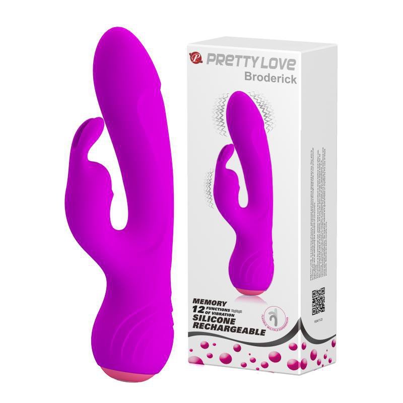 Pretty Love wibrator pochwy łechtaczki Broderick usb 12 funkcji