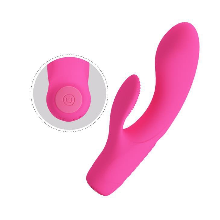 Wibrator króliczek z pamięcią Pretty Love Tim fuksja