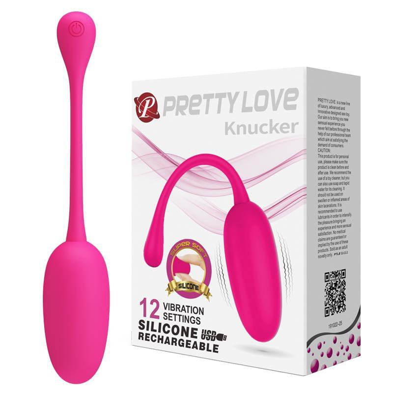 Wibrujące jajeczko sterowane pilotem Pretty Love Knucker