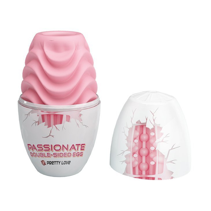 Pretty Love - Passionate Double-Sided Egg pink