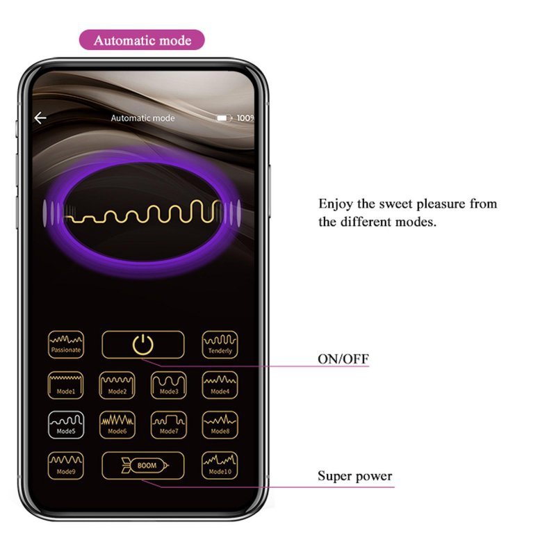 wibrator sterowany smartfonem