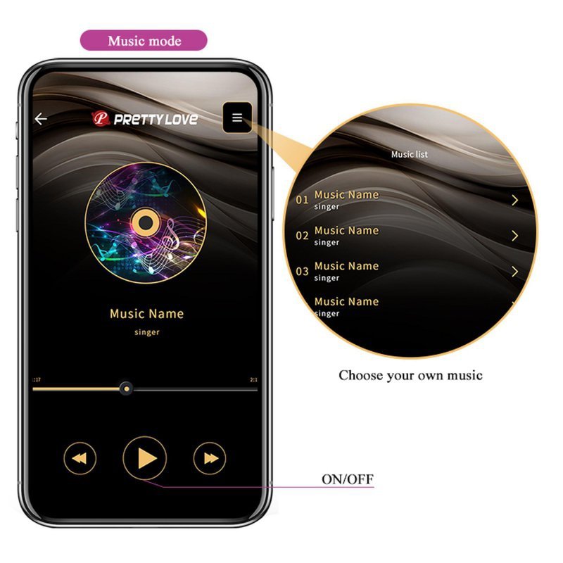 wibrator sterowany smartfonem