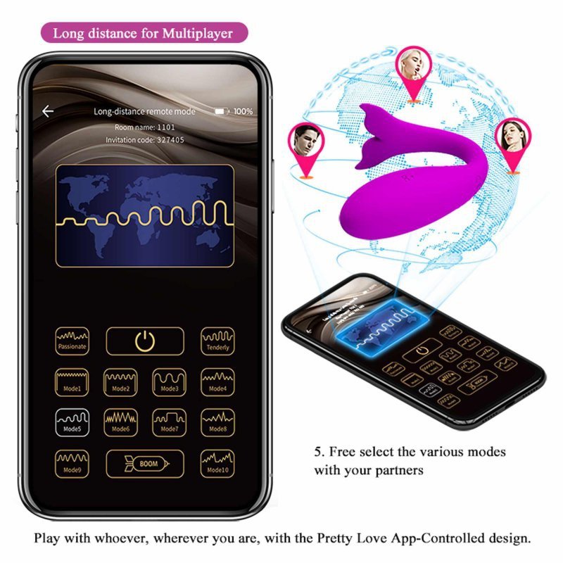 wibrator sterowany smartfonem
