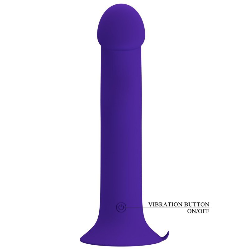 Wibrujące dildo na przyssawce Pretty Love - Murray 