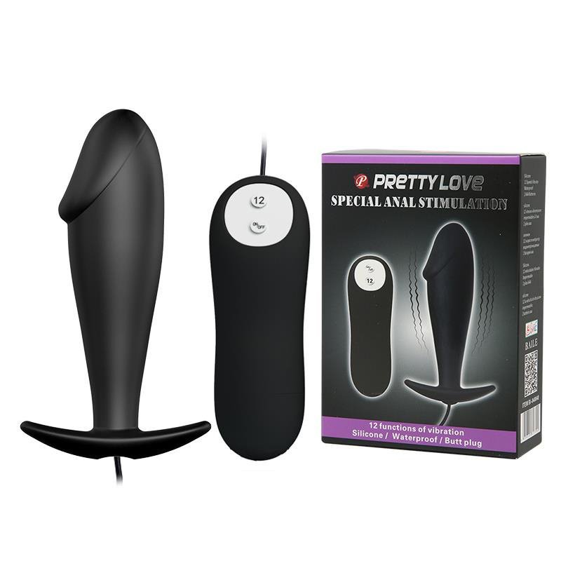 Korek analny zatyczka z pilotem Pretty Love Special Anal Vibr. Stimulation