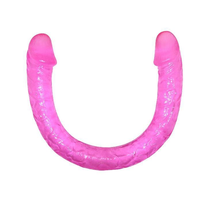 Dildo dla par waginalno analne realistyczne 45 cm