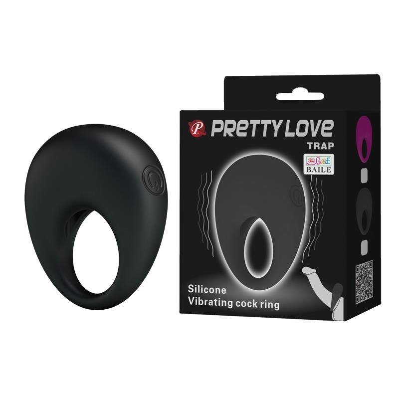 Wibrujący pierścień erekcyjny Pretty Love - Trap 