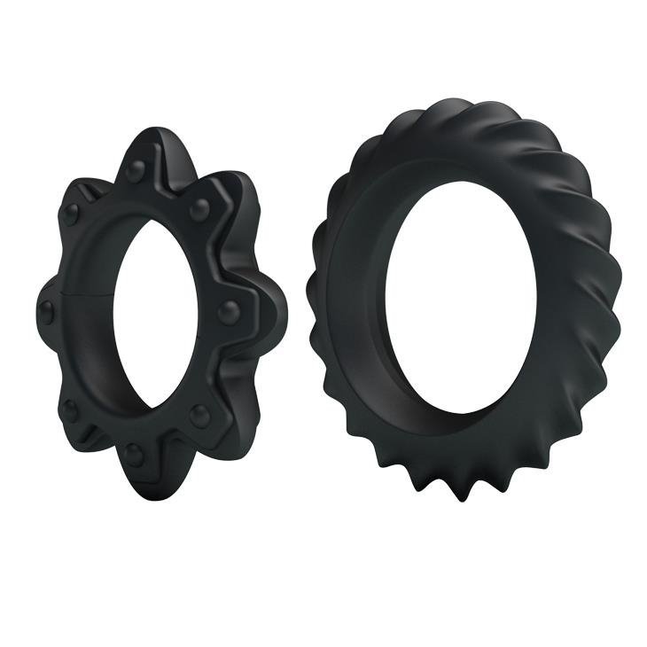 Zestaw pierścieni erekcyjnych Baile - Ring Flowering Silicone