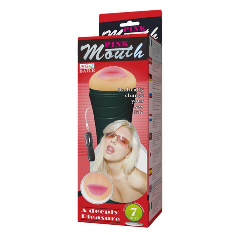 Mocny masturbator męski tuba z wibracjami
