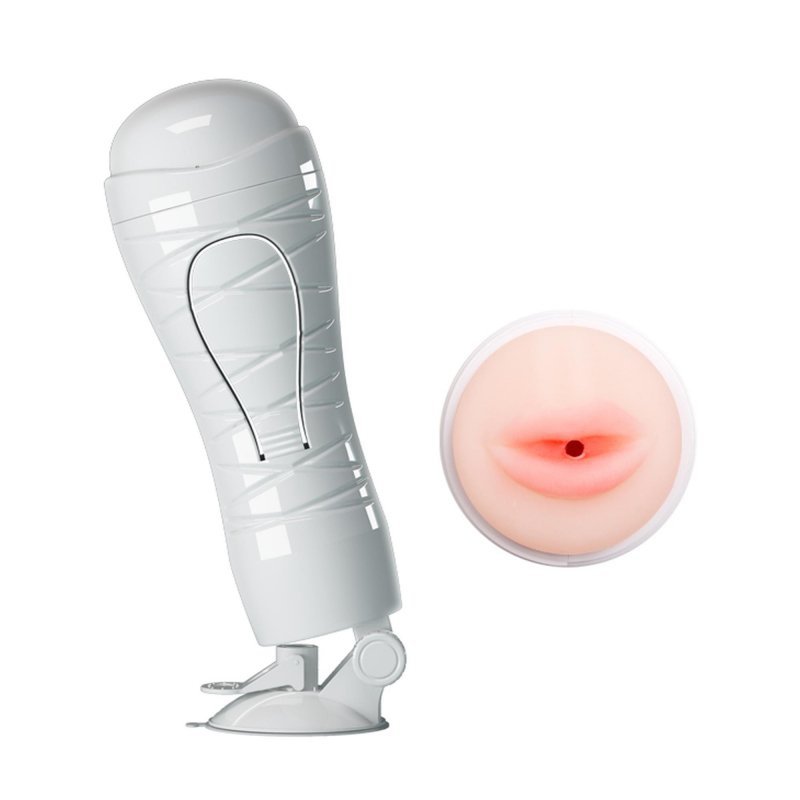 Blowjob usta masturbator na mocnej przyssawce
